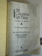 Christian Life Bible Burgundy Genuine Leather Leather NKJV