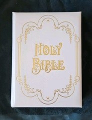 1996-97 THE NEW AMERICAN BIBLE Catholic Family Life Edition Leather Cover