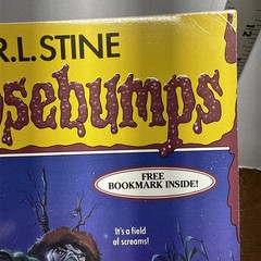 Goosebumps Scarecrow Walks At Midnight TRUE 1st Print Bookmark R.L. Stine #20