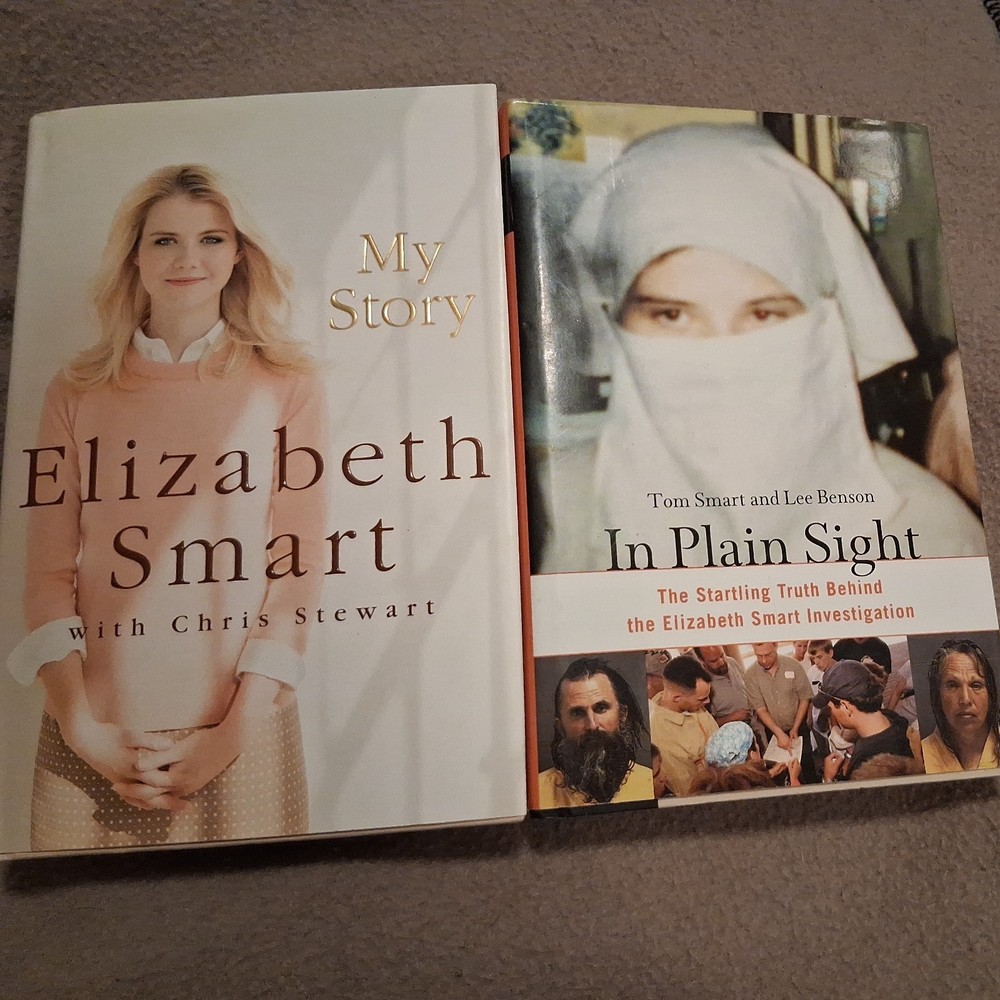 Elizabeth Smart Signed Books! „My Story”, „In Plain Sight” 2013 First Edition