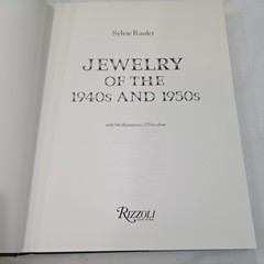 Jewelry of the 1940’s and 1950’s by Sylvie Raulet HC