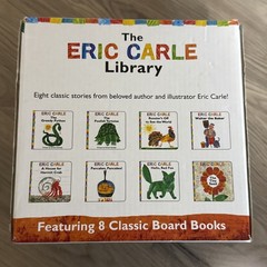 Eric Carle Library Featuring 8 Eight Classic Hardcover Board Books Box Set