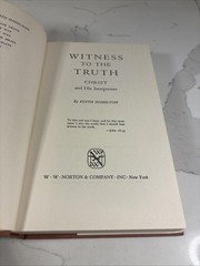 Edith Hamilton / Witness to the Truth Christ and His Interpreters 1957