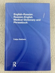 English-Russian Russian-English Medical Dictionary and Phrase… – 9780415691444