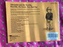 ALEXANDER LOT~TERRIBLE, HORRIBLE, NO GOOD, VERY BAD DAY & WHO USE TO BE RICH..
