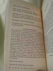 GREAT DEPRESSION UNITED STATES IN THIRTIES BY ROBERT GOLDSTON FAWCETT PB 1968.