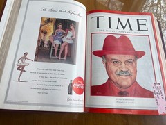 TIME Magazine – Original Bound Volume – April – June 1953 – Rare time capsule!