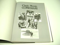 Huge 1995 Hardcover Book, CLASSIC MOVIE COMEDIANS, Packed with Photos, 176 pages