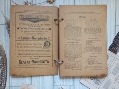 Vintage 1930s Cook Book Ladies Aid ST. JOHN’S LUTHERAN Church Minnesota