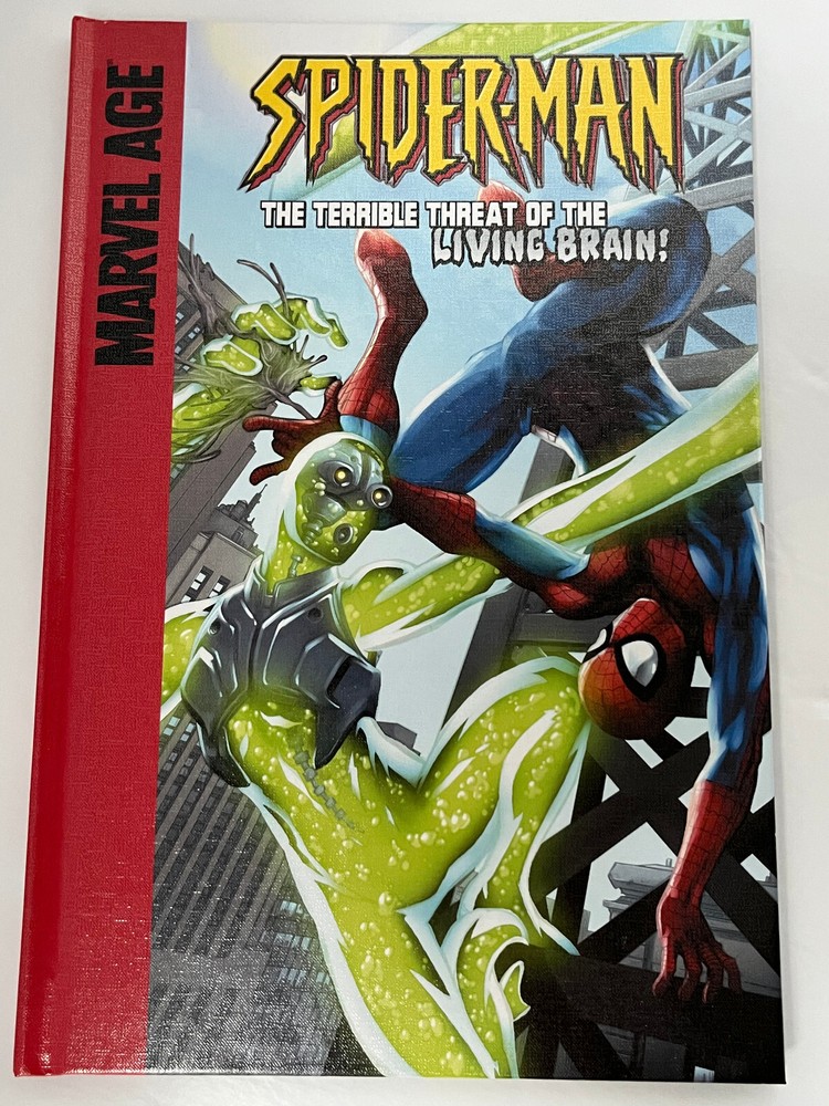 Marvel Age (Spider-Man) The Terrible Threat of the Living Brain! [Graphic Novel]
