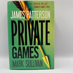 Private Games James Patterson Mark Sullivan Hardcover 2012 Crime Thriller