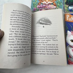 Purrmaids Books 1,2,3,4,5,8 Kitten Stories Ages 6-9
