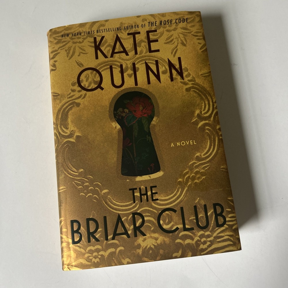 The Briar Club-Hardcover-dust jacket-Kate Quinn-historical fiction-1940-50s