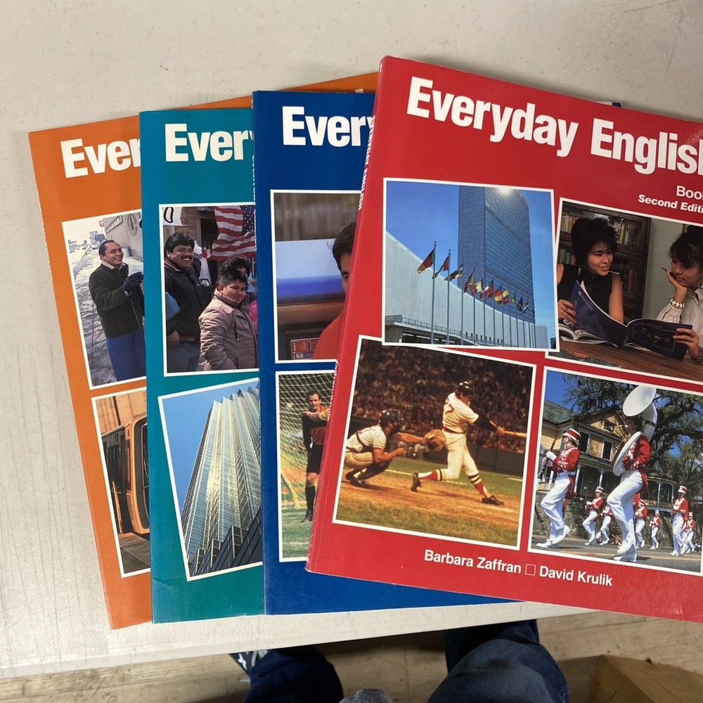 Everyday English Books 1-4, 2nd Edition – Paperback By Barbara Zaffran & Krulik