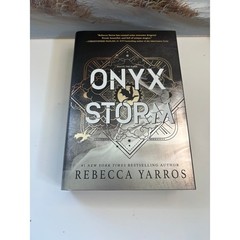 Onyx Storm Rebecca Yarros Deluxe Hardcover Sprayed Edges The Empyrean Book 3