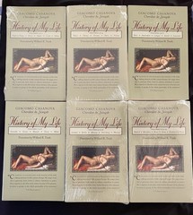 History Of My Life Casanova 12 Volumes In 6 Books (4 Sealed) Johns Hopkins PB