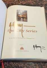 The City Series Medallion Edition G. Harvey 2001 Leather Limited Print Book