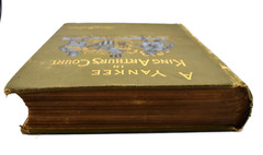 1889 A Yankee in King Arthur’s Court Mark Twain 1st Edition Antique Book Novel