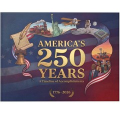 America’s 250th Anniversary Hardcover Coffee Table Book (24 Pages)