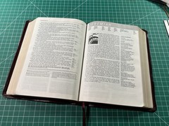 KJV Life Application Genuine Leather Edge Lined Bible