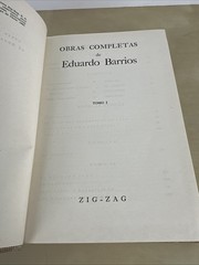 Obras Completas de Eduardo Barrios 2 Volumes Hardcover – VG