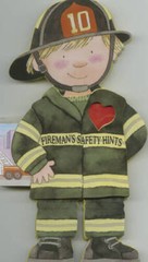Firemans Safety Hints – Board book By Caviezel, Giovanni – GOOD