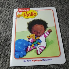 Highlights Hello My First Magazine Board Book Lot Early Learning Toddler Baby