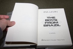 The Boys From Brazil by Ira Levin 1976 HC 1st Edition/2nd Printing