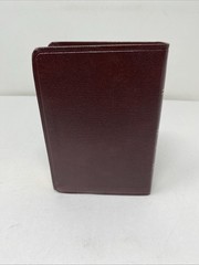 HCSB Large Print Compact Bible • Burgundy Bonded Leather (2005, Holman)