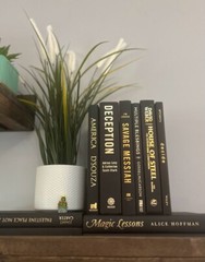 Stack of 6 colorful books for Decoration | Book Decor| Decorative Book set.