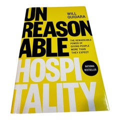 Unreasonable Hospitality Will Guidara Hardcover Book Bestseller