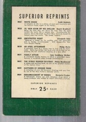Murder in Mink M645 Military Service Publishing Feb 1945 1st Robert George Dean
