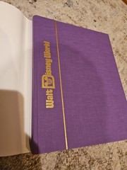 Walt Disney World Disney Kingdom Editions Purple 1993 Hc/dj