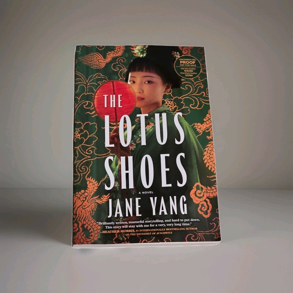 The Lotus Shoes Book Jane Yang Uncorrected Proof Historical 2024 Print Very Good
