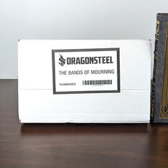 Brandon Sanderson BANDS OF MOURNING Leatherbound NUMBERED and SIGNED – IN HAND