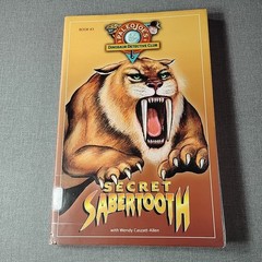 Paleo Joe Dinosaur Detective Club 2 Both Signed Book Lot Stegosaurus Sabertooth