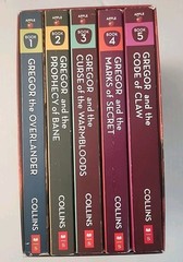 Gregor: The Underland Chronicles Paperback Box Set 2009 Reissue Suzanne Collins