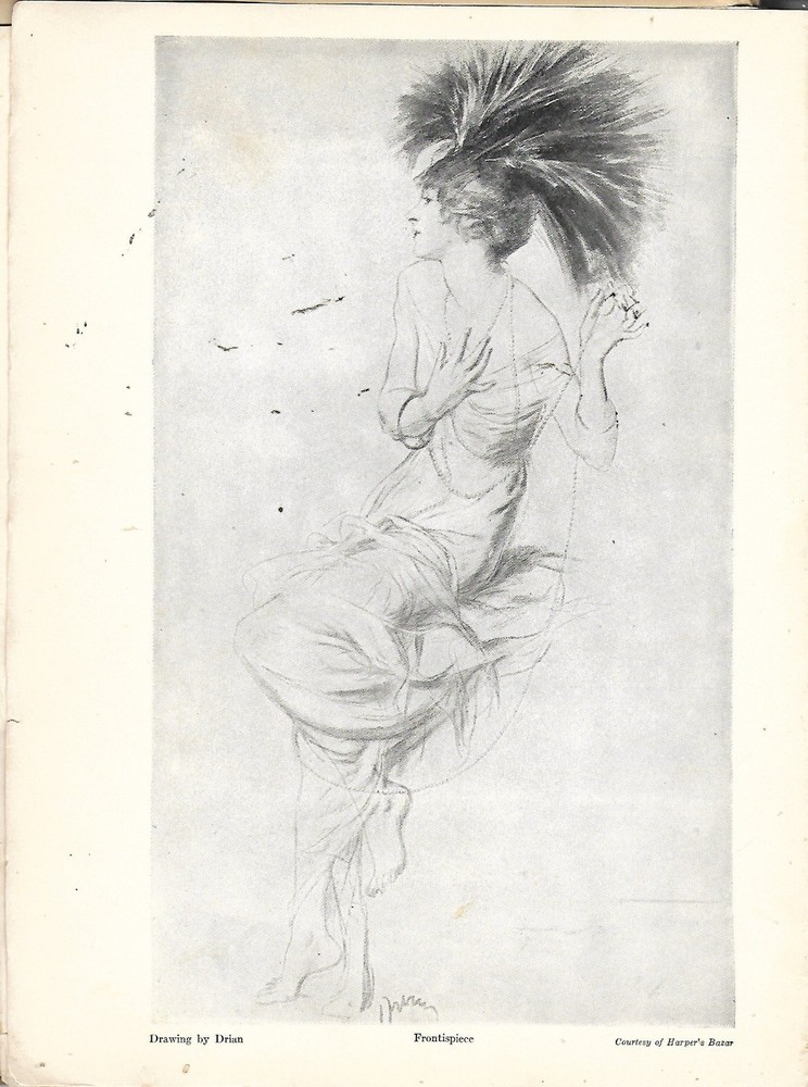 Costume Design and Illustration Ethel Traphagen 1918 1st Edition