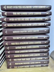 Louis L’Amour Leatherette Hardcover Books (Sold Individually) Read description!!