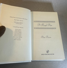 A Royal Pain Rhys Bowen Hardcover 2008 First Printing No Dust Jacket