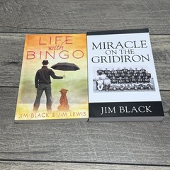 Lot of 8 Jim Black Paperback Books SIGNED Outskirts Press Fiction