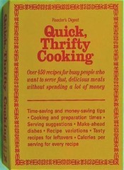 Quick, Thrifty Cooking Hardcover Reader’s Digest Editors