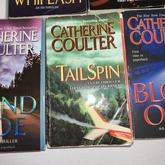 LOT OF 9 CATHERINE COULTER SUSPENSE NOVELS 8 in the FBI Thriller Series+1 Other