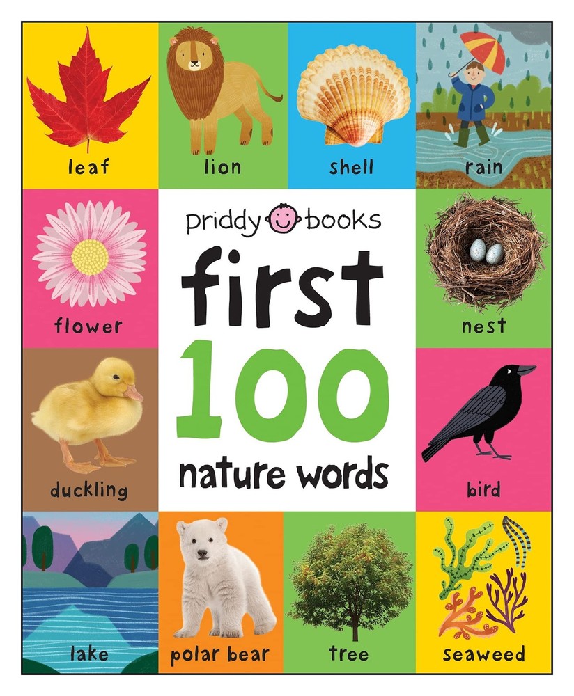 First 100 Padded: Nature Words – board book Priddy, Roger