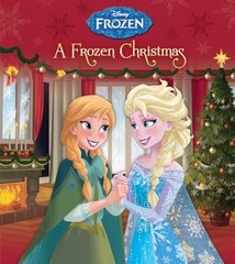 A Frozen Christmas (Disney Frozen) (Glitter Board Book) – Board book – VERY GOOD