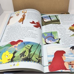 The Walt Disney-Treasure Chest ~5 Oversized Books ~1991 Vintage!