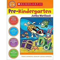 Scholastic Pre-Kindergarten Jumbo Workbook Scholastic