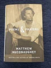 Poems and Prayers by Matthew McConaughey (2025, Hardcover)