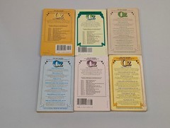 L. Frank Baum Oz Paperback Set of 6 Del Rey Ballantine
