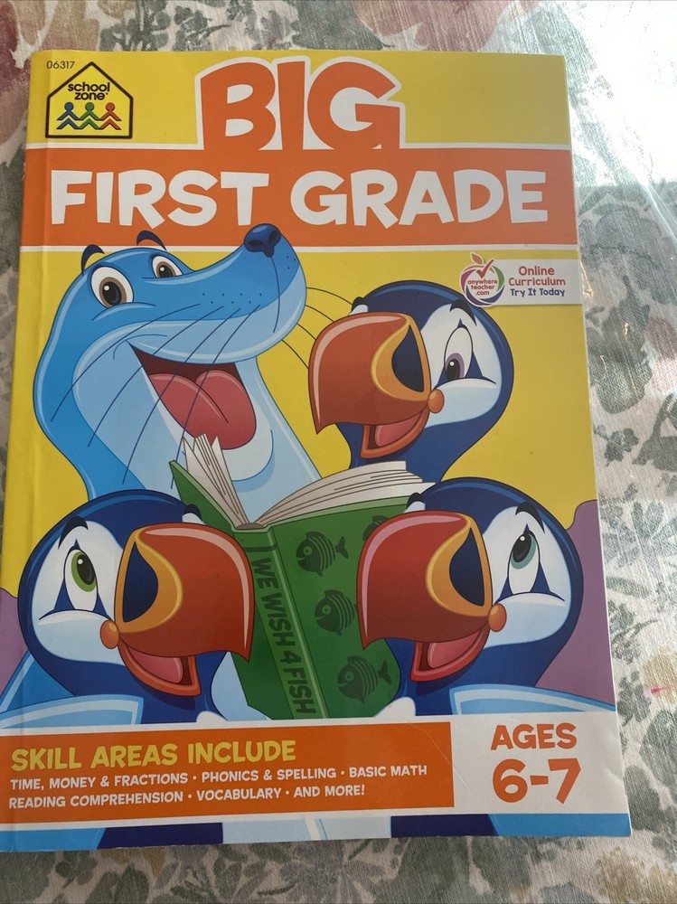 Big First Grade by School Zone Publishing Company Staff (2019, Trade Paperback,